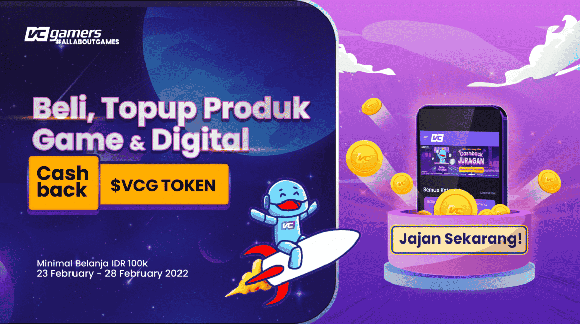 vcg token cashback at vc market