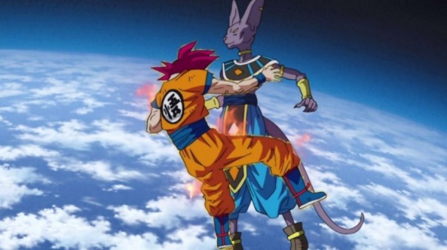 Goku glaubt, Broly sei stärker als Beerus