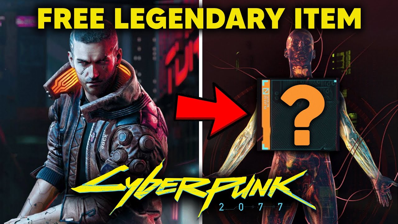 Legendary Items Cyberpunk 2077