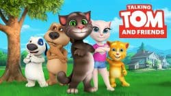 Verschiedene Charaktere in Talking Tom and Friends, welcher wie du aussieht