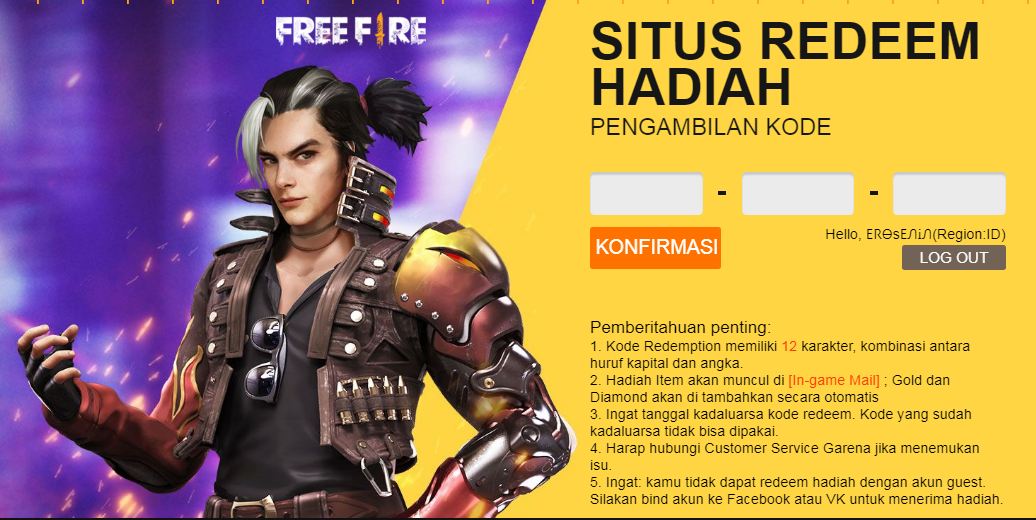 Free Fire Neueste Einlösung