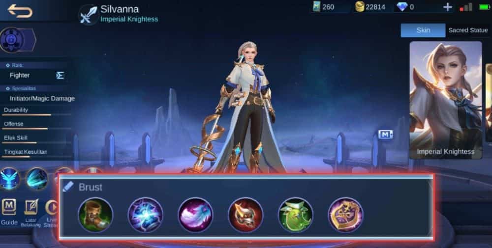 Mobile Legends 中 Silvanna 的 3 个反击英雄