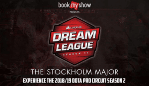 DOTA 2 メジャー BOOKMYSHOW