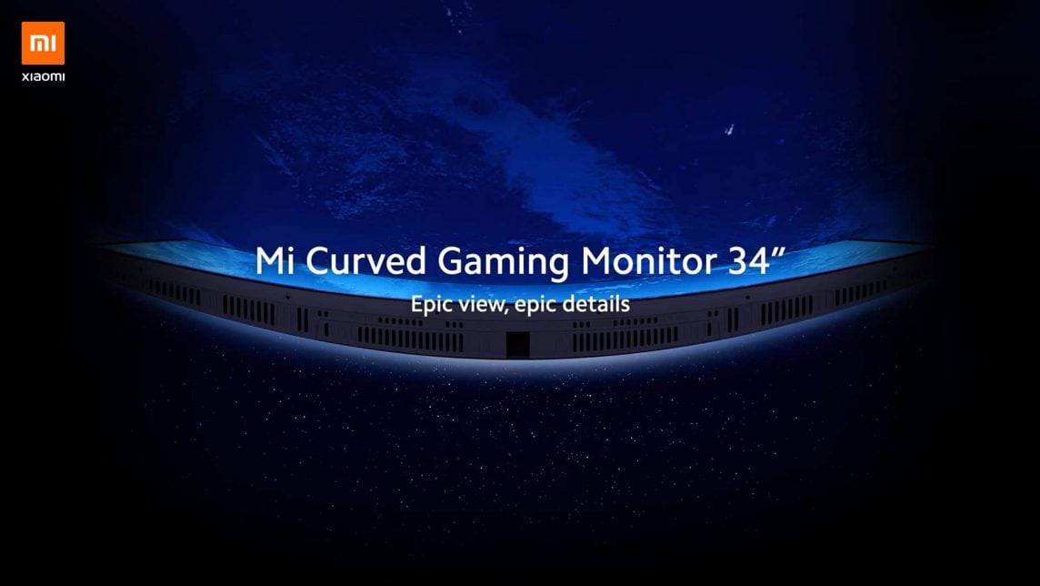 Mi gebogener Gaming-Monitor 34 Zoll