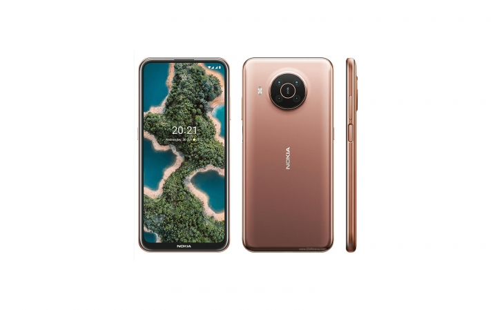 5개의 후면 카메라 모듈이 장착된 Nokia X50