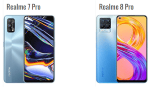 Realme 8 Pro 대 Realme 7 Pro