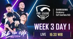 PMPL ID SEASON 3 WEEK 3 DAY 1