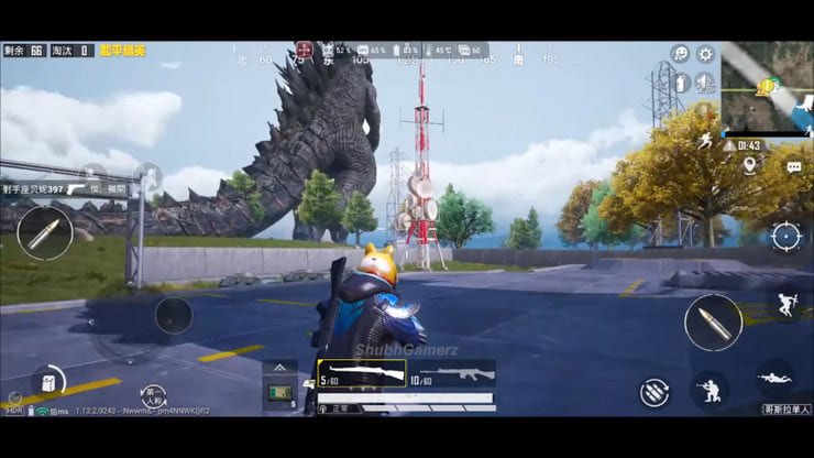 哇！这是最新的 PUBG Mobile 1.4 更新