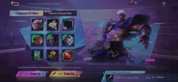 Ikuti Event Baru Mobile Legends Season 20 ini, Banyak Hadiah Gratis!