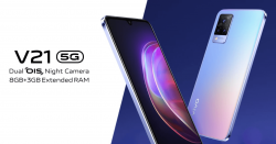 Vivo V21 5G, 5G를 지원하는 최초의 V 시리즈