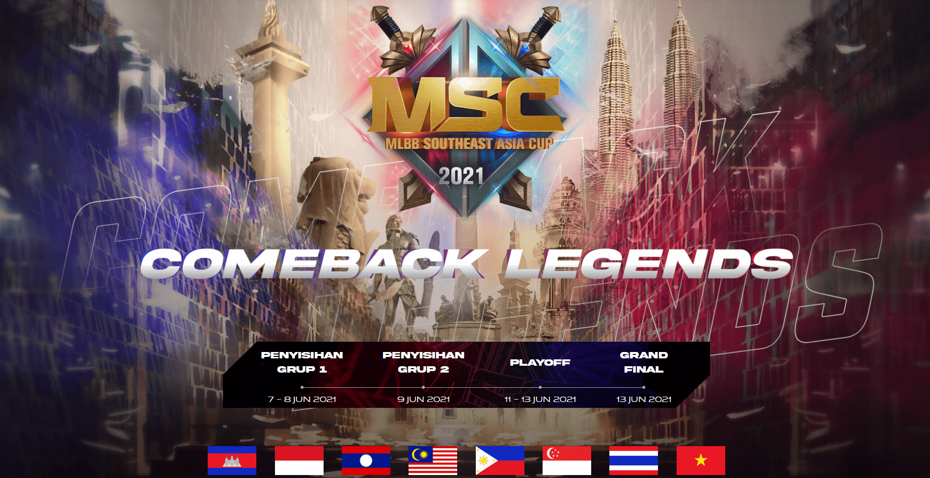 Terbaru! Jadwal Penyisihan Grup MSC 2021