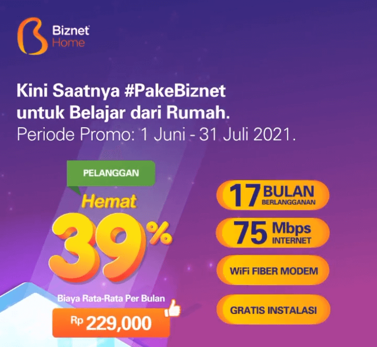 Internet Biznet Home