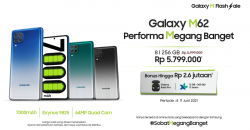 Flash Sale Samsung Galaxy M62 Jumbo Battery