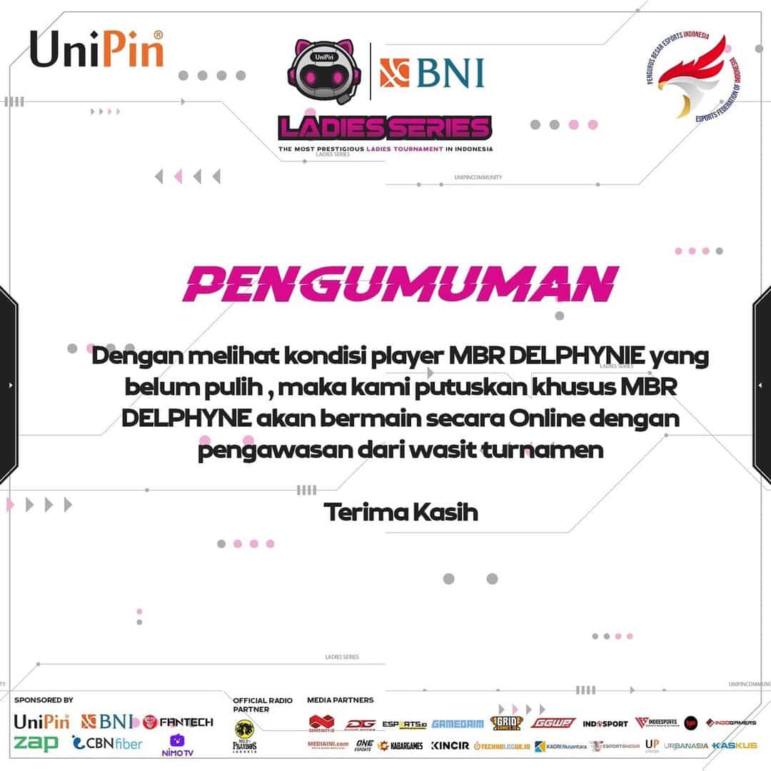 unipin ladies series playoffs