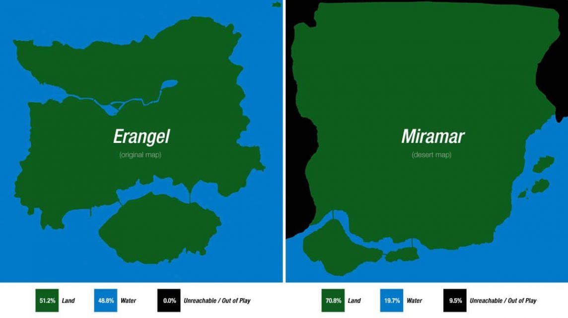 Miramar und Erangel