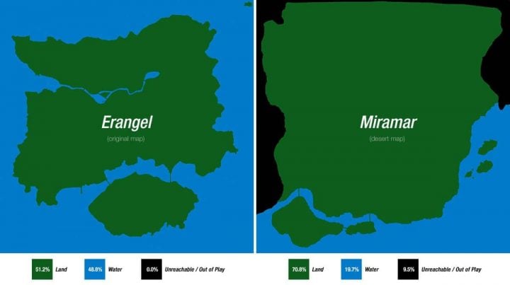 Total Loot in Miramar und Erangel, wie viel gibt es?