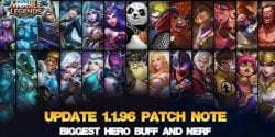 Di-Nerf dan Di-Buff, Simak Daftar 10 Best Hero ML Ini!