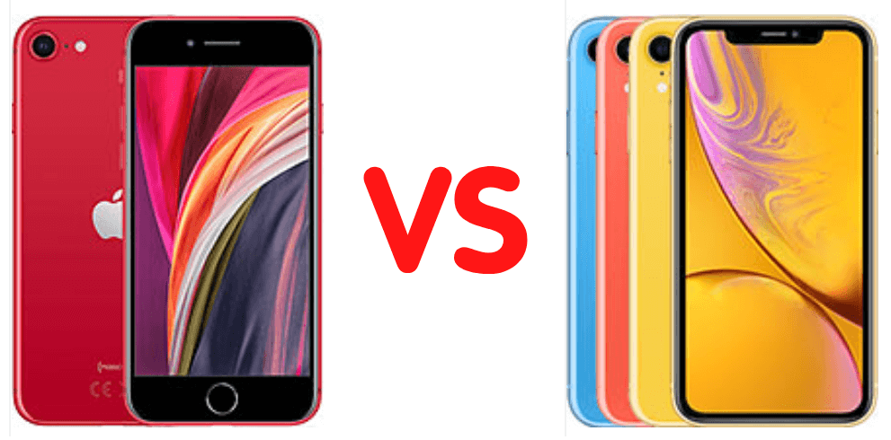 iPhone SE gegen iPhone XR