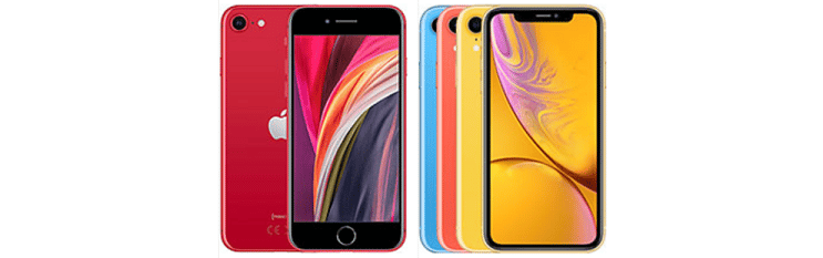 iPhone SE gegen iPhone XR