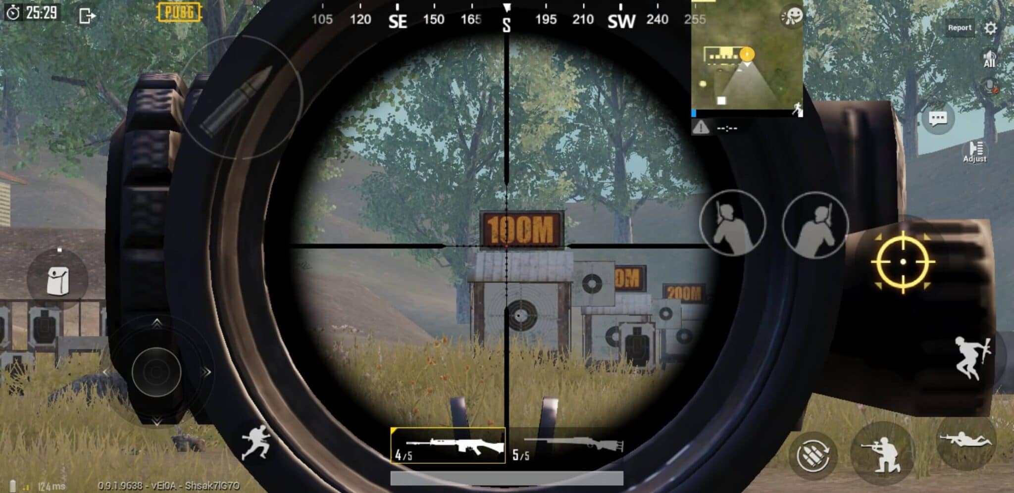 pubg에서 적을 잠그십시오