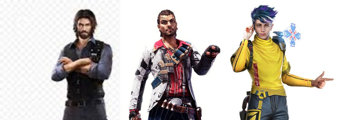 3 good characters for covering