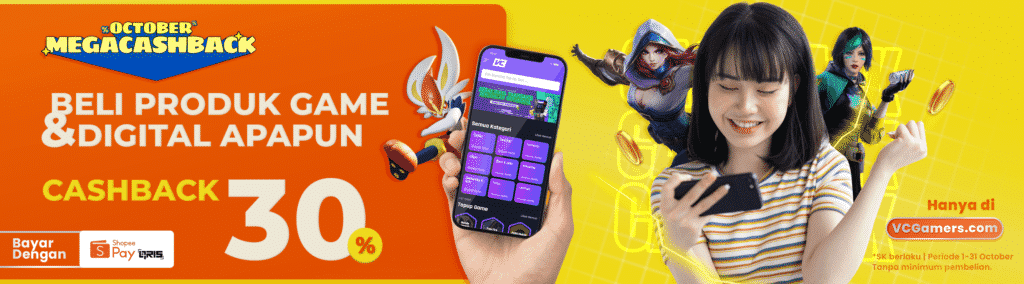 vcgamers x shopee cashback shopeepay