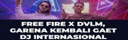 Free Fire x DVLM, sehen Sie sich die 3 Infos unten an!