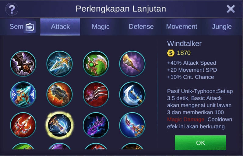 Item Windtalker ML