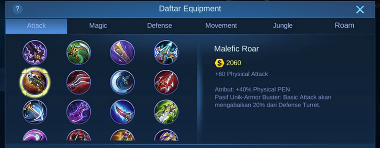 malafic roar