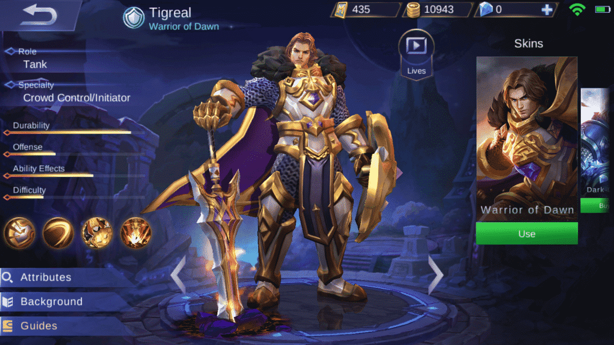 Mobile Legends 탱크
