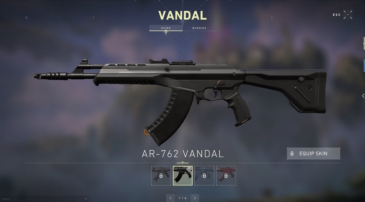 Tips Headshot Vandal