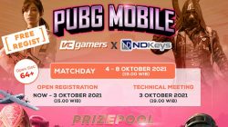VCGamers x NDKeys: PUBGM オンライントーナメント 2021