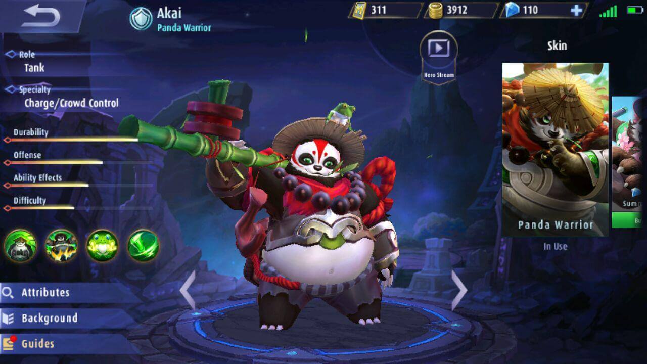 Lack of Hero Akai