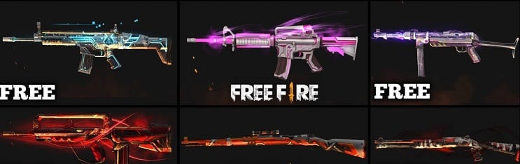 ガンスキン Free Fire