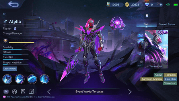 Alpha Skin General Void 