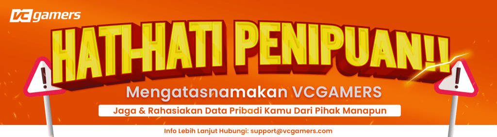 penipuan mengatasnamakan vcgamers