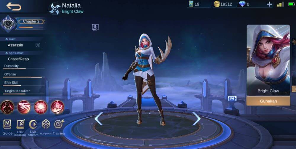 skill hero natalia