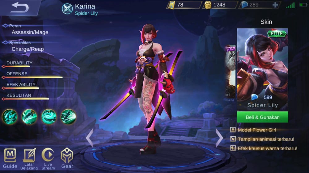 Hero Karina ML