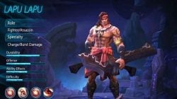 Lapu-Lapu Mobile Legends ランクを上げるためのゲームプレイのヒント