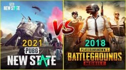 알아야 해! PUBG New State와 PUBG Mobile의 5가지 차이점