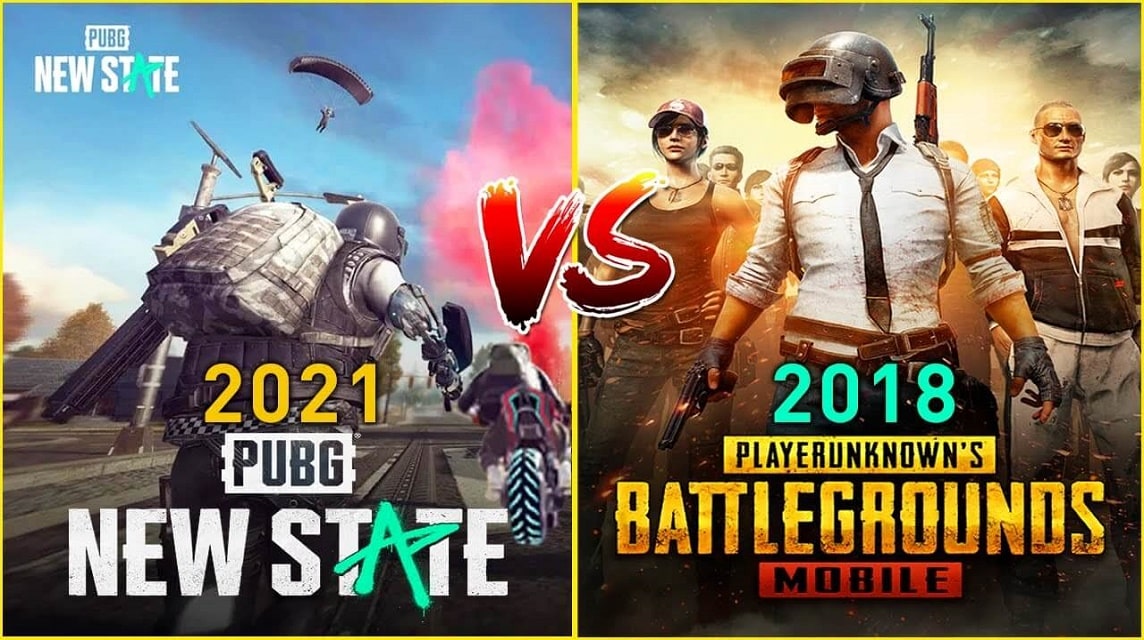 The difference between PUBG New State and PUBG Mobile