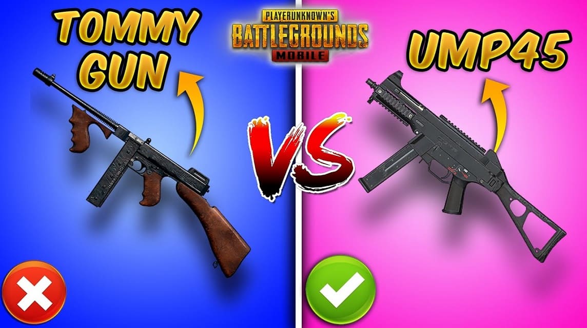 PUBG Mobile SMG