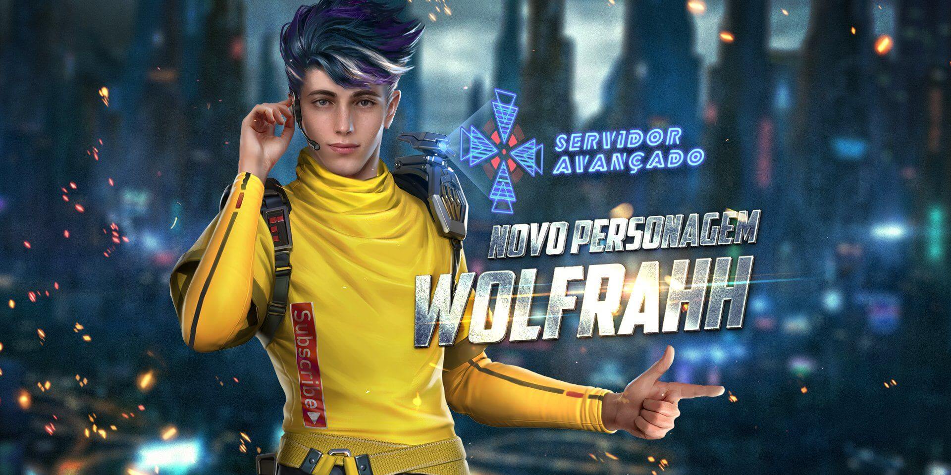 Free Fire Wolfrah character