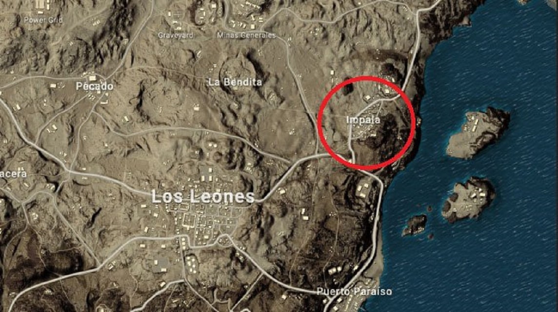 PUBG location