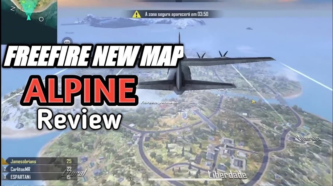 New Free Fire Alpine Map