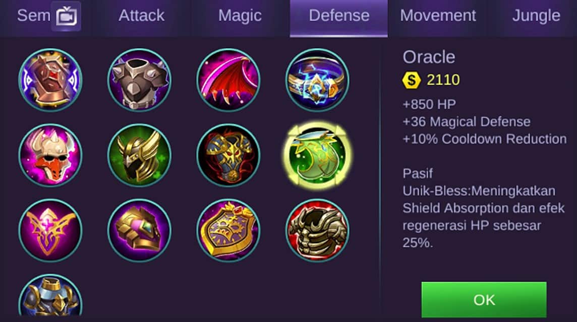 Zhask Counter Items