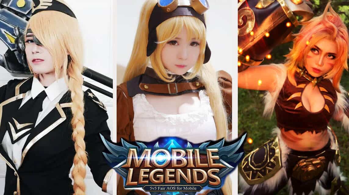 コスプレモバイルレジェンドの女性ヒーロー