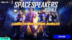 Free Fire Space Speaker Royale: 한정판 의상 번들을 얻는 방법