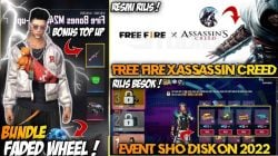 Bocoran Kolaborasi Free Fire X Assassin’s Creed: Tanggal Rilis Dan Hadiah