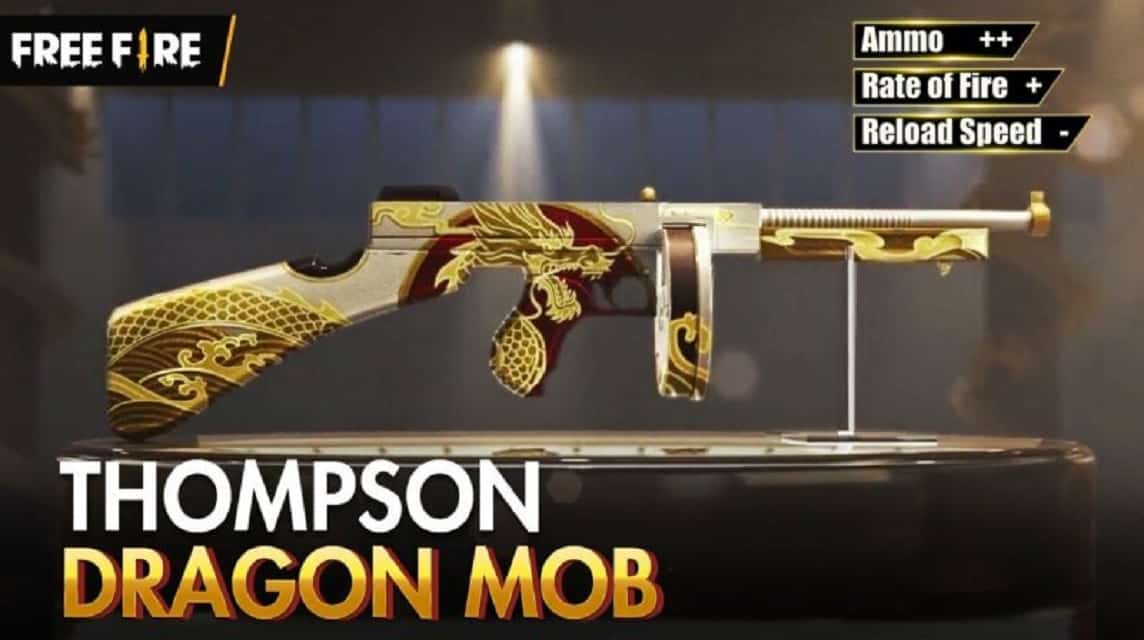 SMG Free Fire skins
